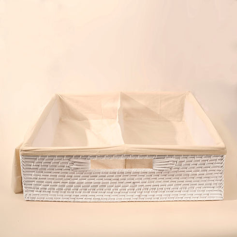 Wicker Under Bed Storage Large with Wheels - 3 colours! - Coastal Villa Homeware